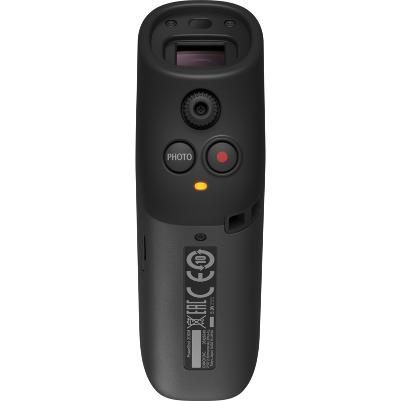 Canon PowerShot ZOOM Telephoto Monocular Compact Camera Essential Kit, Black Product Left View