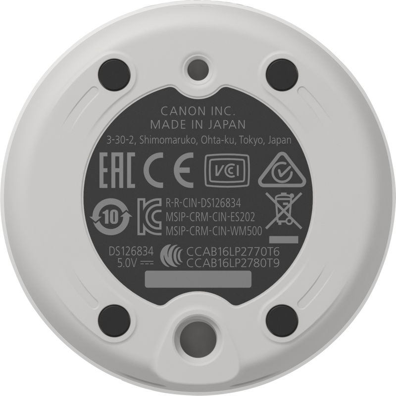 Canon PowerShot PX Compact Concept Camera Essential Kit, White Product back view