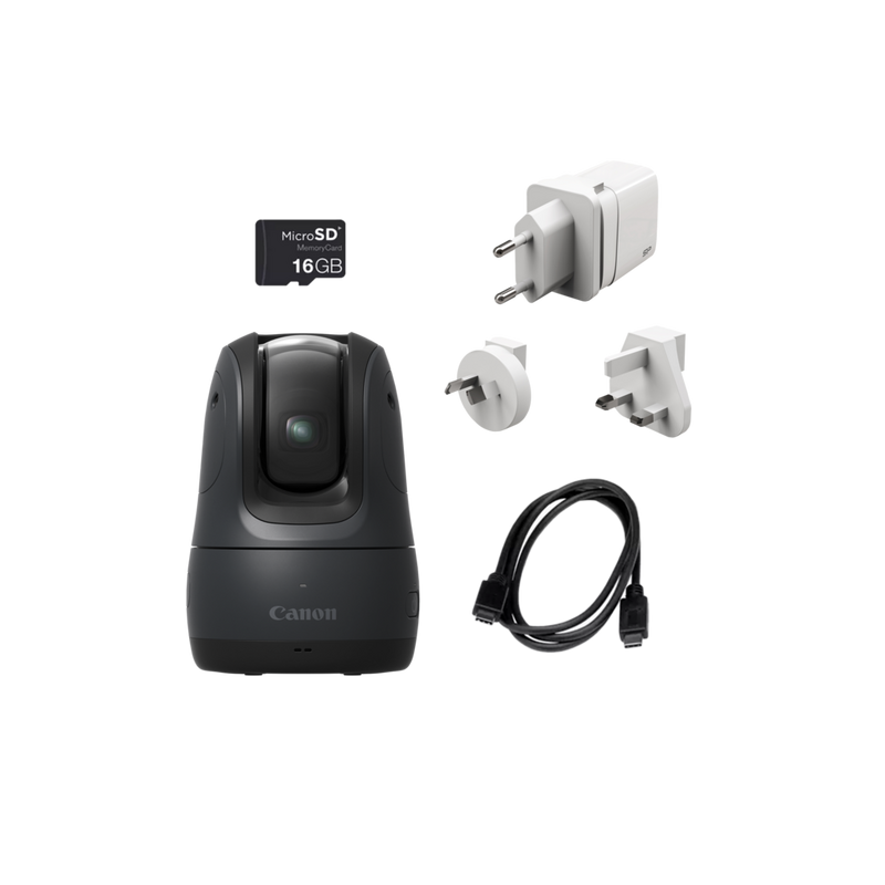 Canon PowerShot PX Compact Concept Camera Essential Kit, Black Product top View