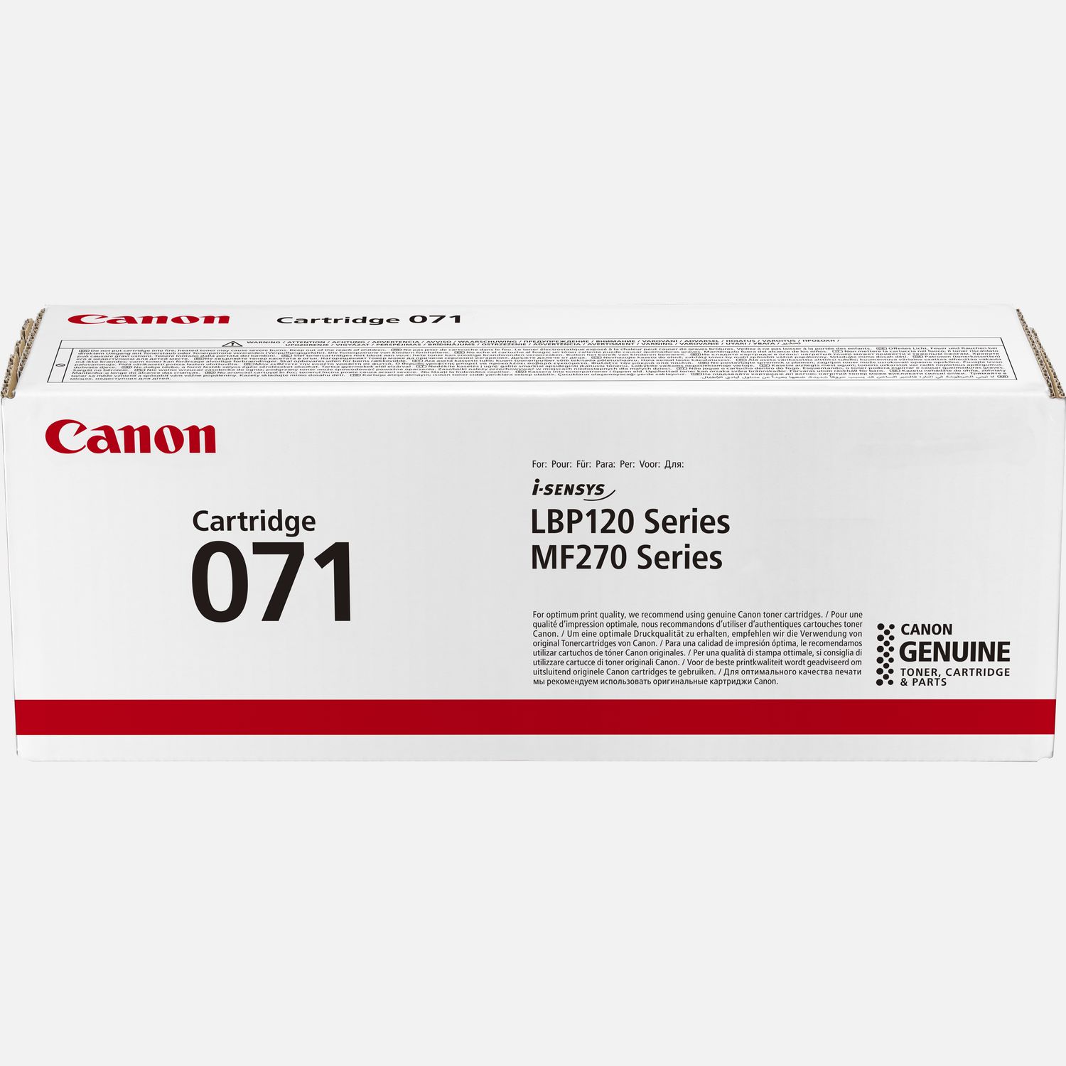 Canon 071 Black Toner Cartridge — Canon Uk Store 5273