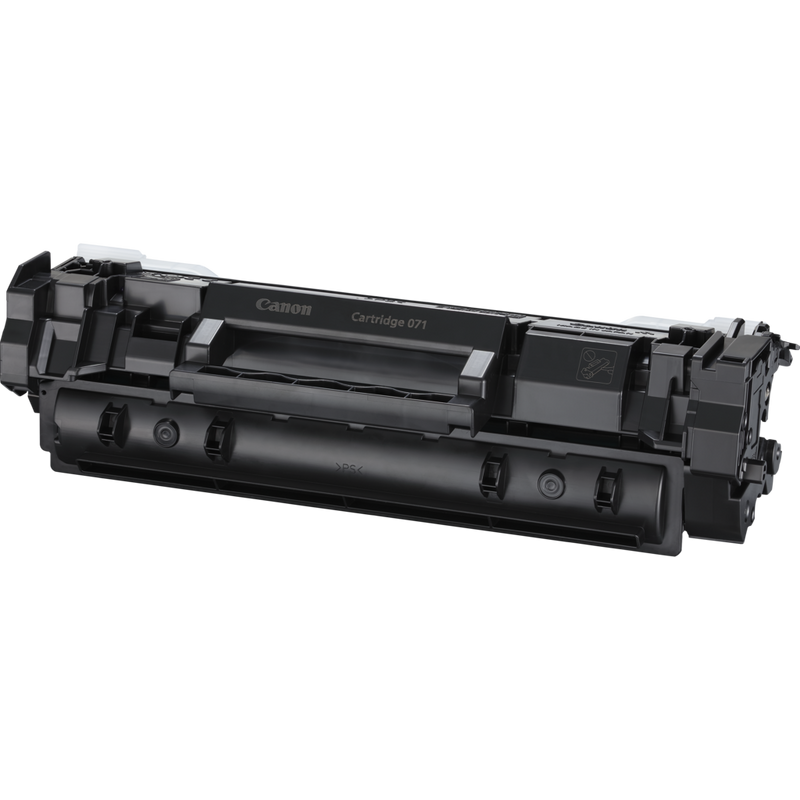 Canon 071-tonerkassett, sort Produkt Åpen kassett sett fra høyre