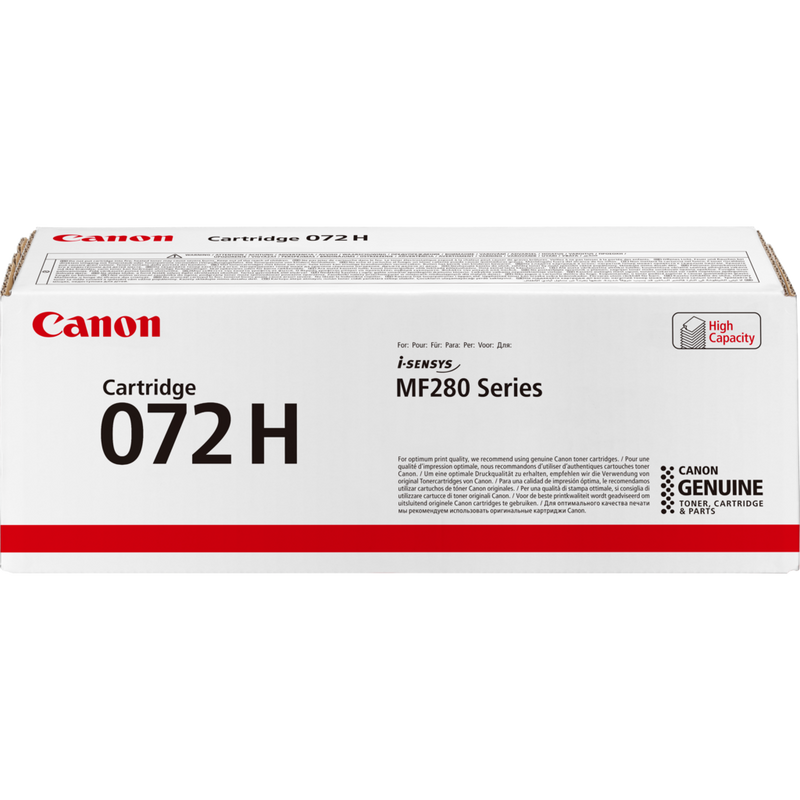 Canon 072H High Yield Black Toner Cartridge