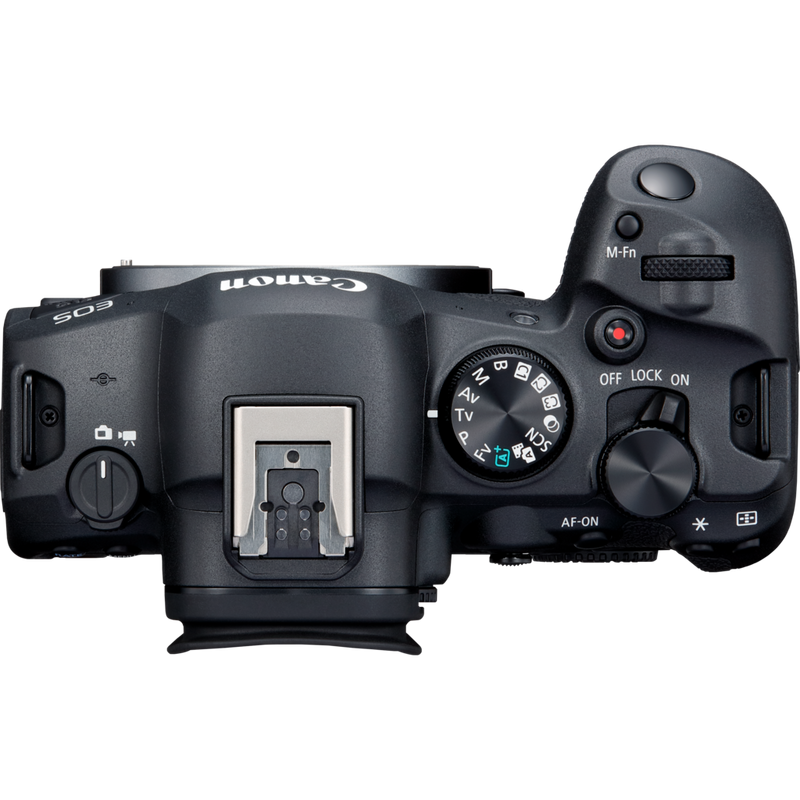 Canon EOS R6 Mark II Mirrorless Camera Product Top View