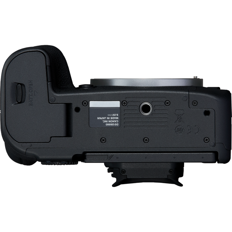 Canon EOS R6 Mark II Mirrorless Camera Product Bottom View