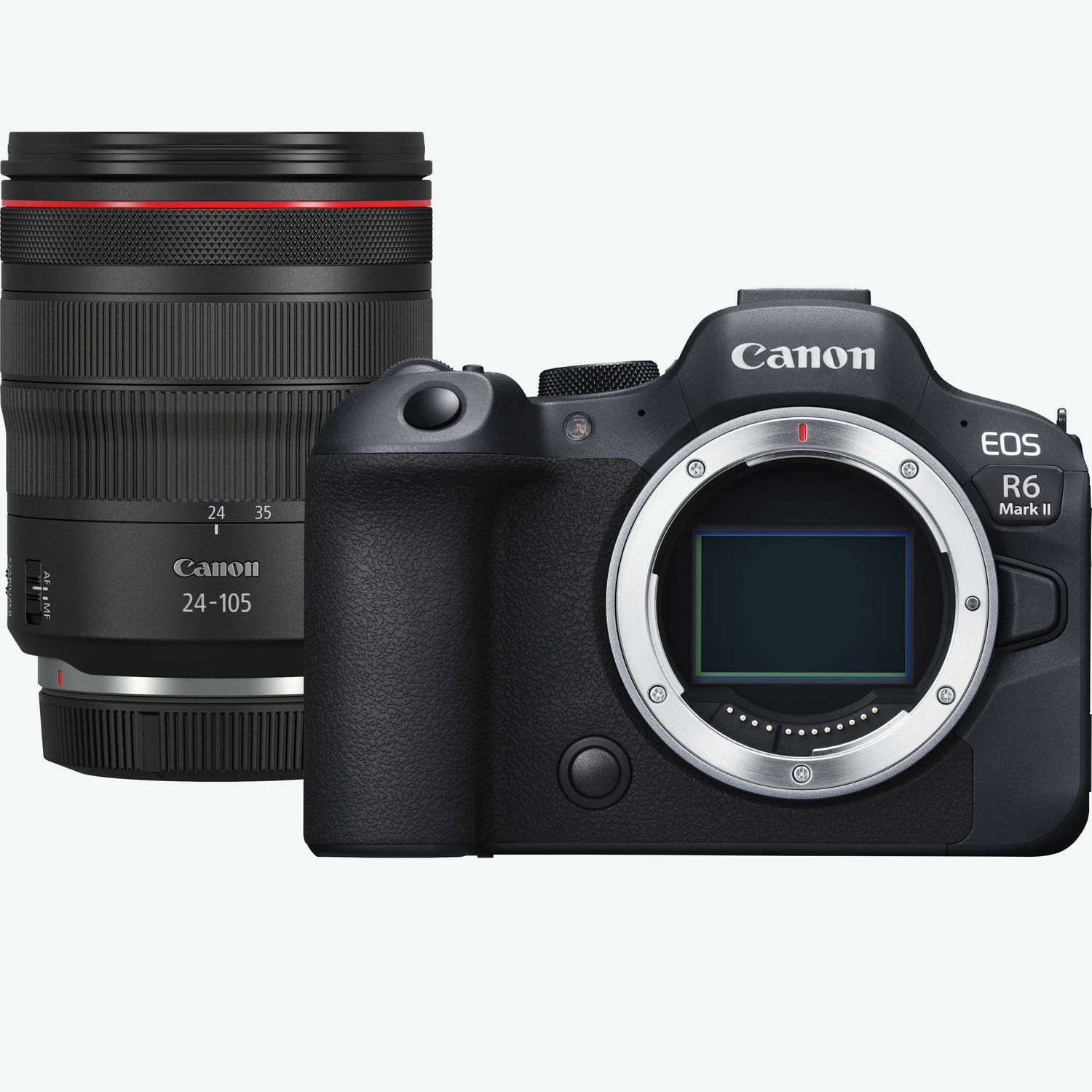 Canon EOS R Gehäuse + RF 24-105mm F4-7.1 IS STM Objektiv in Abgesetzt —  Canon Deutschland Shop