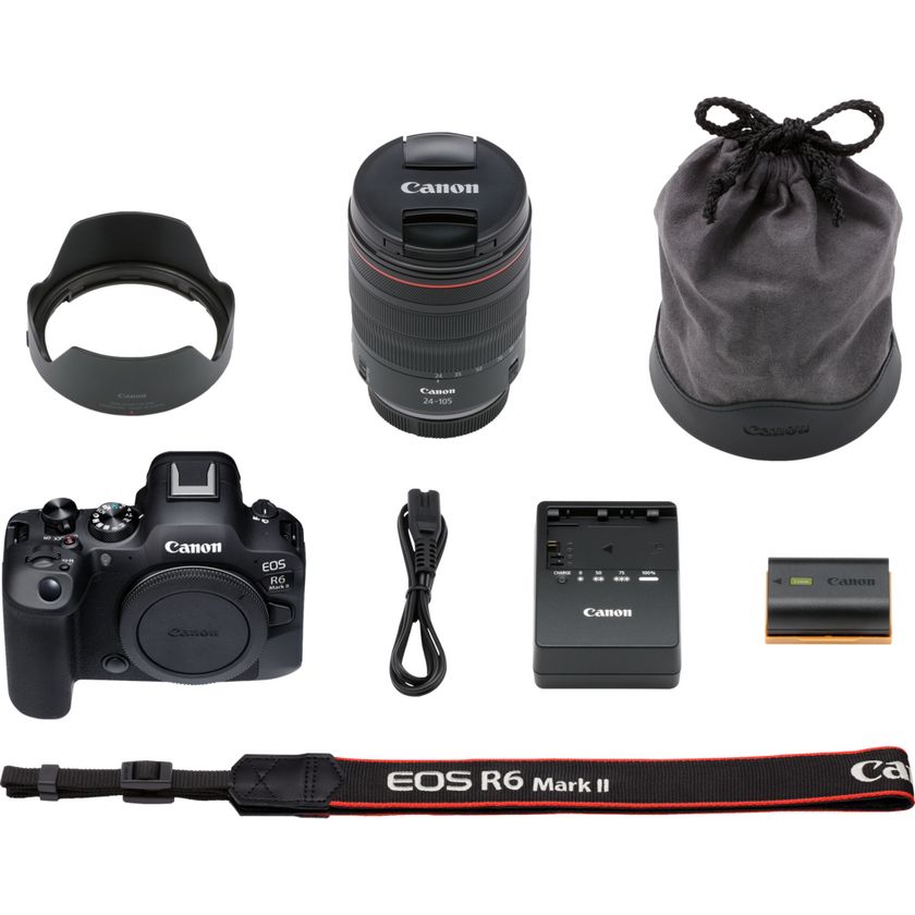 Buy Canon EOS R6 Mark II Mirrorless Camera + RF 24-105mm F4L IS USM Lens in  Wi-Fi Cameras — Canon UK Store