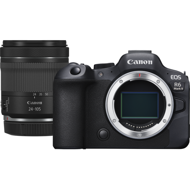Canon EOS R6 Mark II Mirrorless Camera  + RF 24-105mm F4-7.1 IS STM Lens