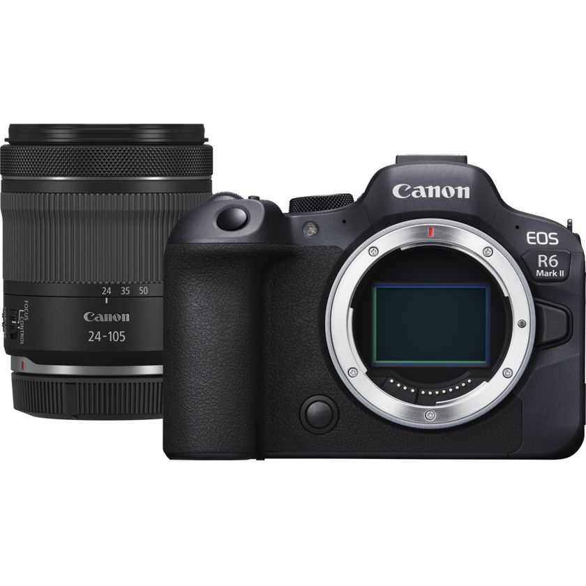 Canon EOS R6 Mark II spiegellose Kamera und RF 24-105mm F4-7.1 IS STM  Objektiv