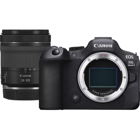 Canon EOS R6 Mark II Mirrorless Camera + RF 24-105mm F4-7.1 IS STM Lens