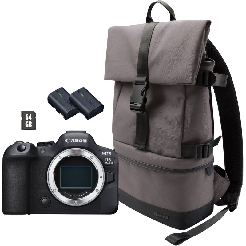 Canon EOS R6 Mark II Mirrorless Camera (Body Only) (Free 64GB SD Card +  Camera Bag + LP-E6NH Battery) (Canon Malaysia) - Mirrorless Cameras -  ShaShinKi