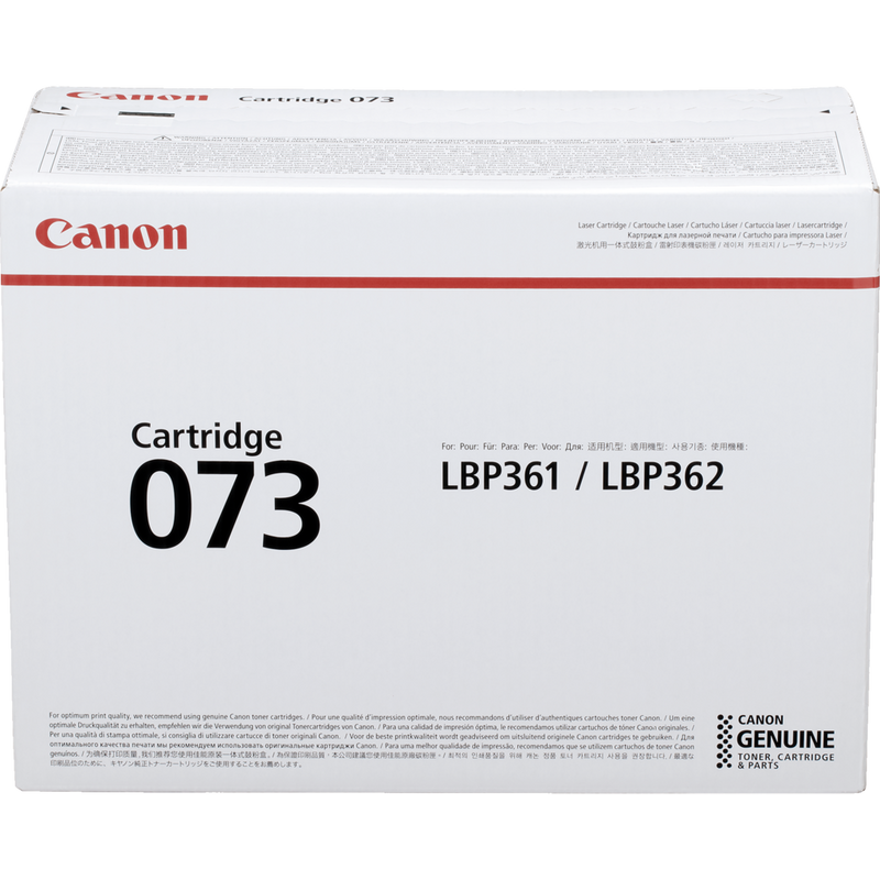 Canon 073 Black Toner Cartridge