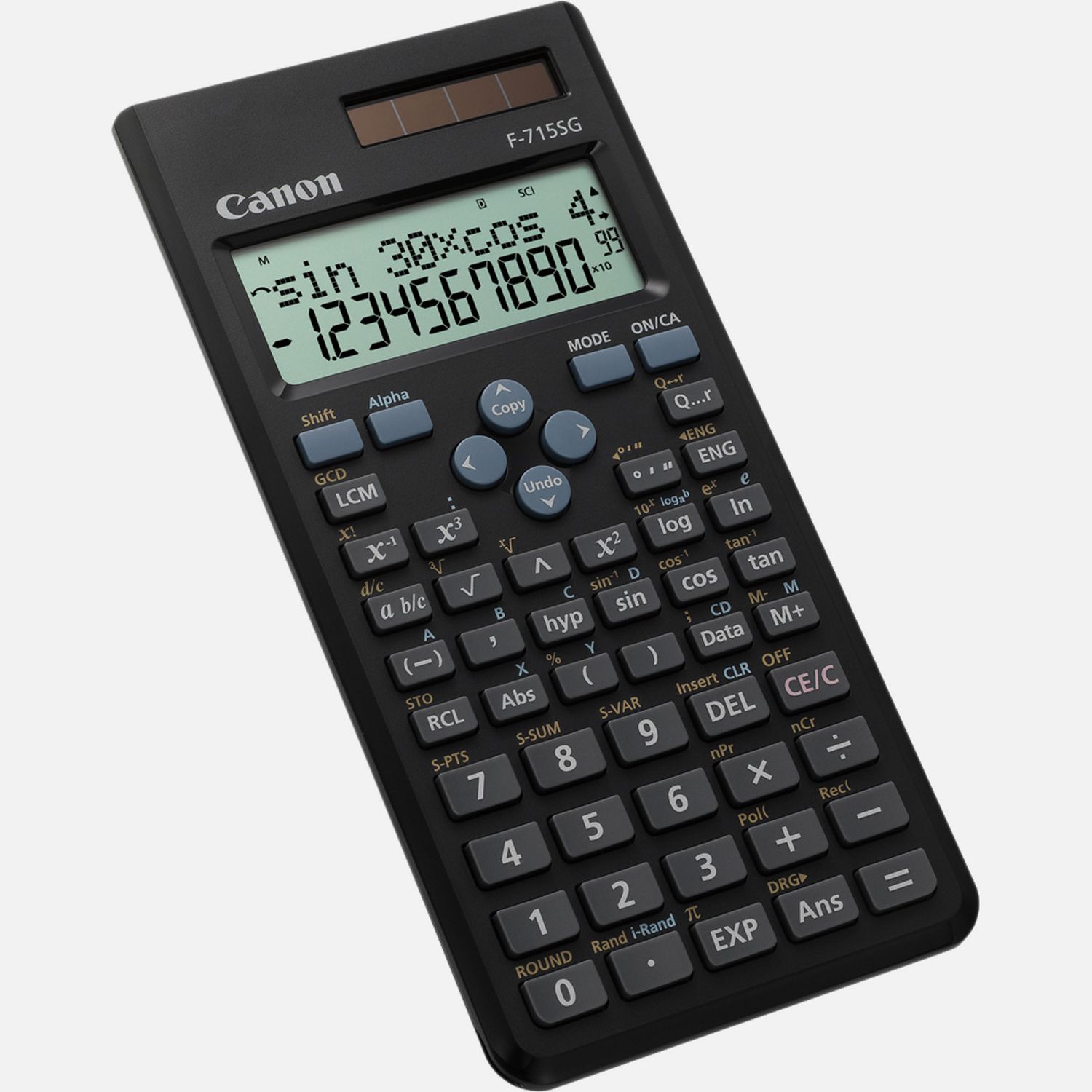 how to reset canon calculator f-715sg