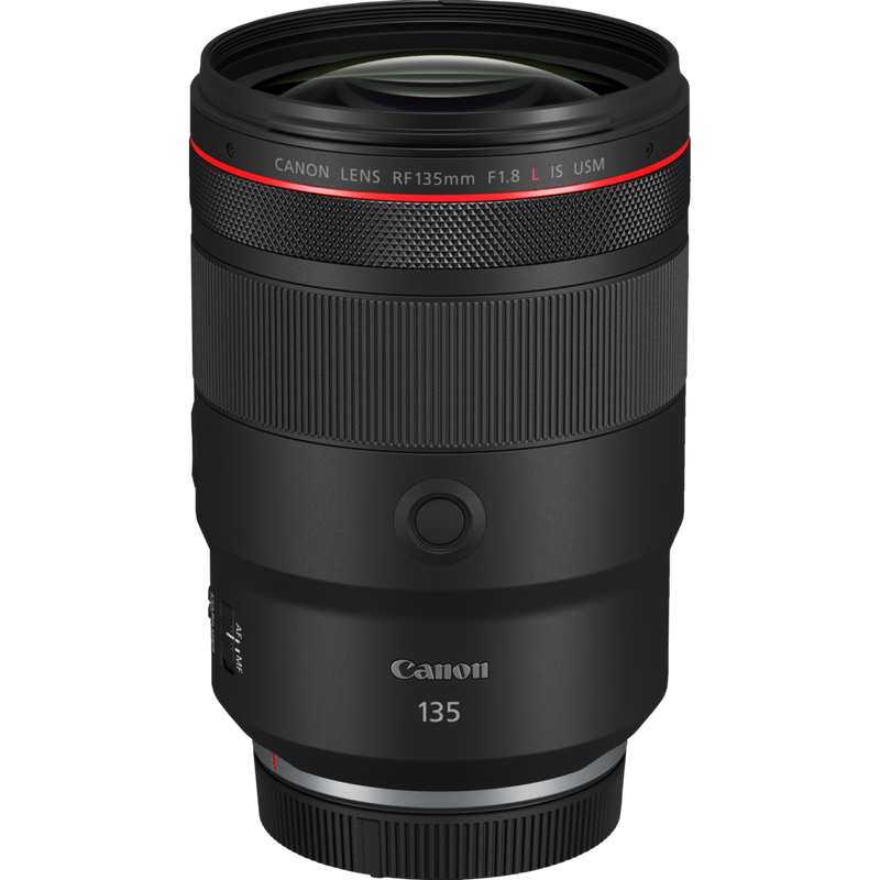 Canon RF 135mm F1.8L IS USM Lens Produits Vue de dessus