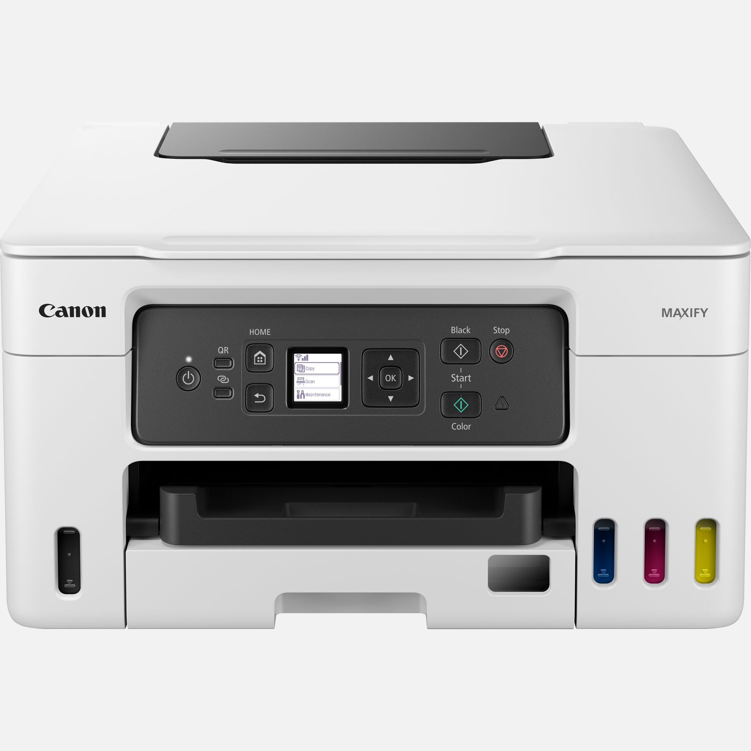 Imprimante jet d'encre MegaTank 3-en-1 rechargeable sans fil Canon MAXIFY GX3050