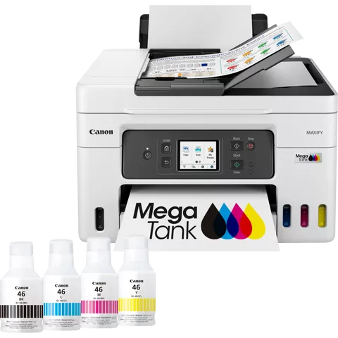 Canon MAXIFY GX4040 Wireless Colour All-in-one Refillable MegaTank Inkjet Printer