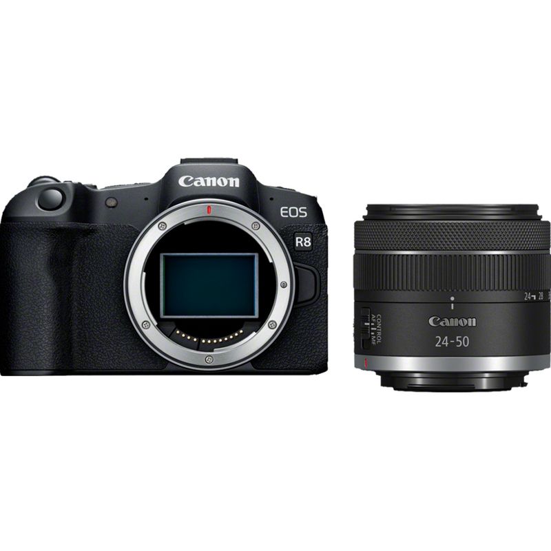 Buy Canon EOS R8 Mirrorless Camera + RF 24-50mm F4.5-6.3 IS STM
