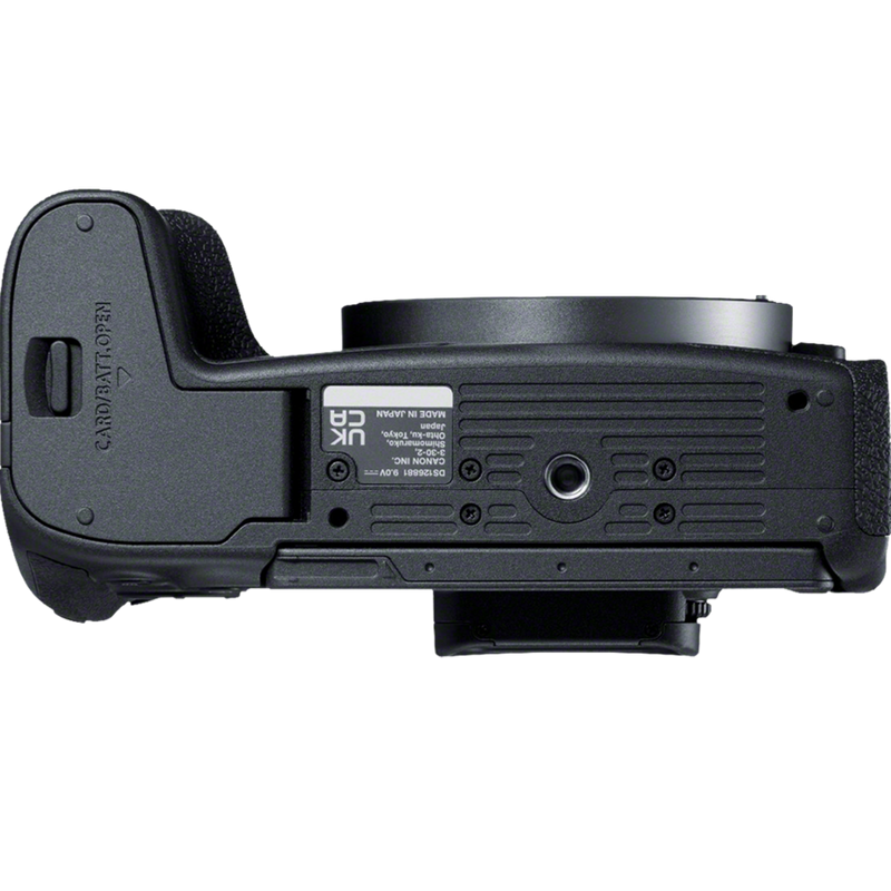 Canon EOS R8 Mirrorless Camera and RF 24-50mm F4.5-6.3 IS STM Lens Product Bottom View