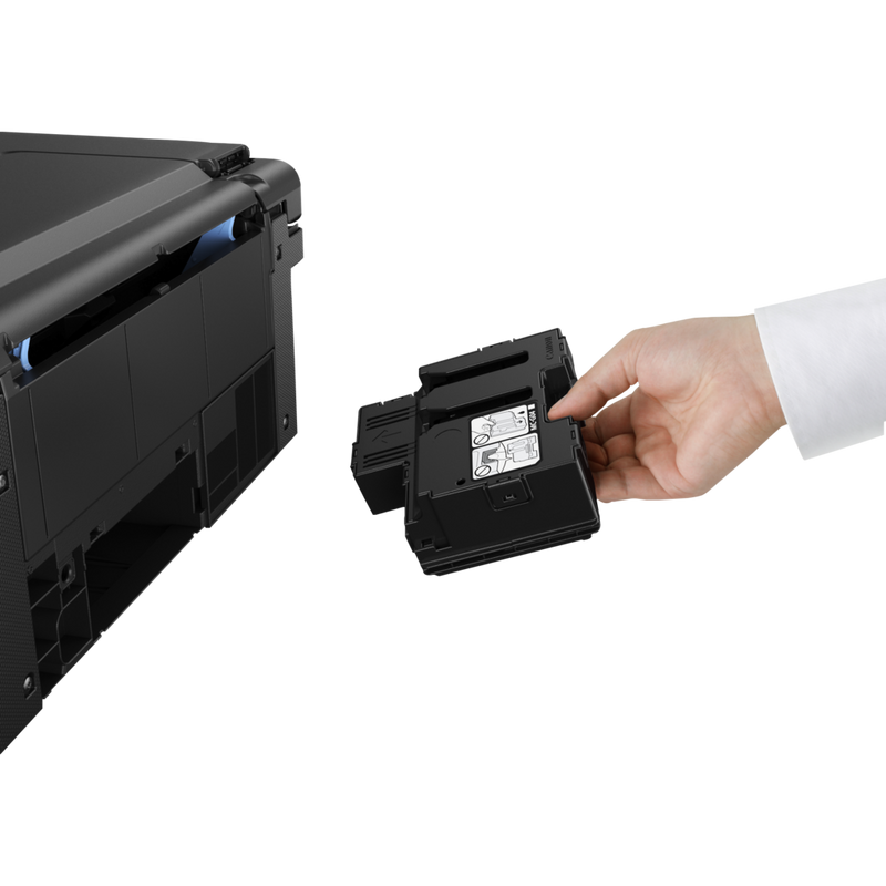 Canon PIXMA G2470 Colour 3-in-1 Refillable MegaTank Printer Cartridge being replaced