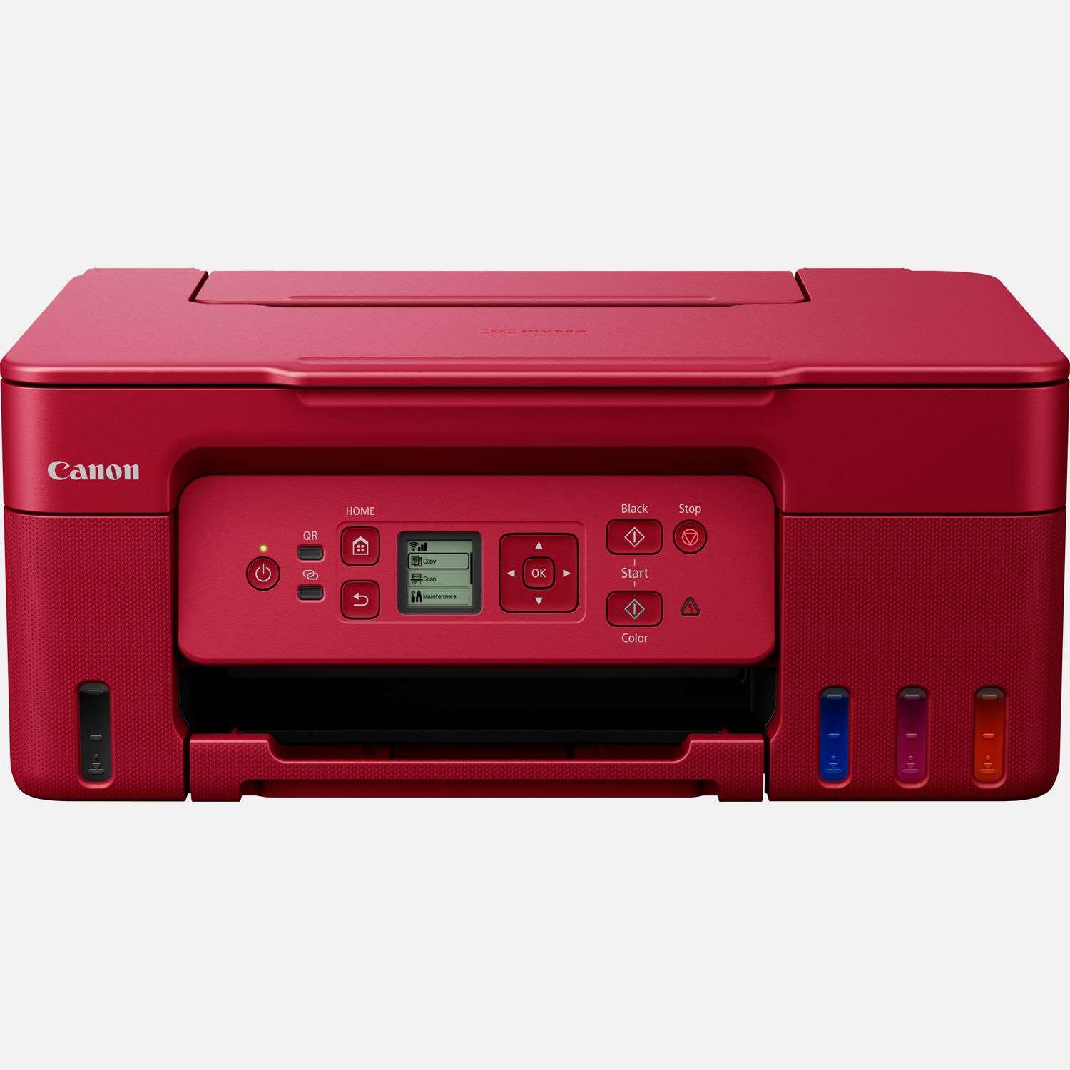 Buy Canon PIXMA G3572 Wireless Colour 3 in 1 Refillable MegaTank Printer Red