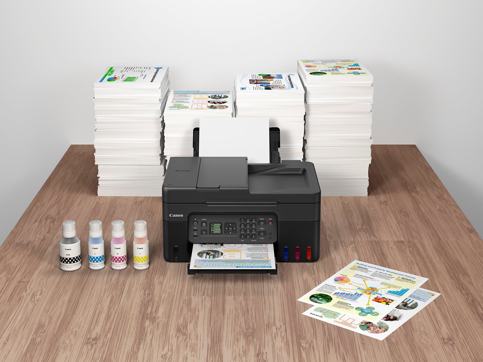 Stampante wireless inkjet con inchiostro ricaricabile MegaTank