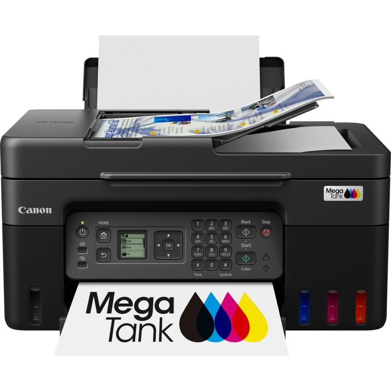 Canon PIXMA G4570 wireless All-in-One navulbare MegaTank-kleureninkjetprinter Product Vooraanzicht