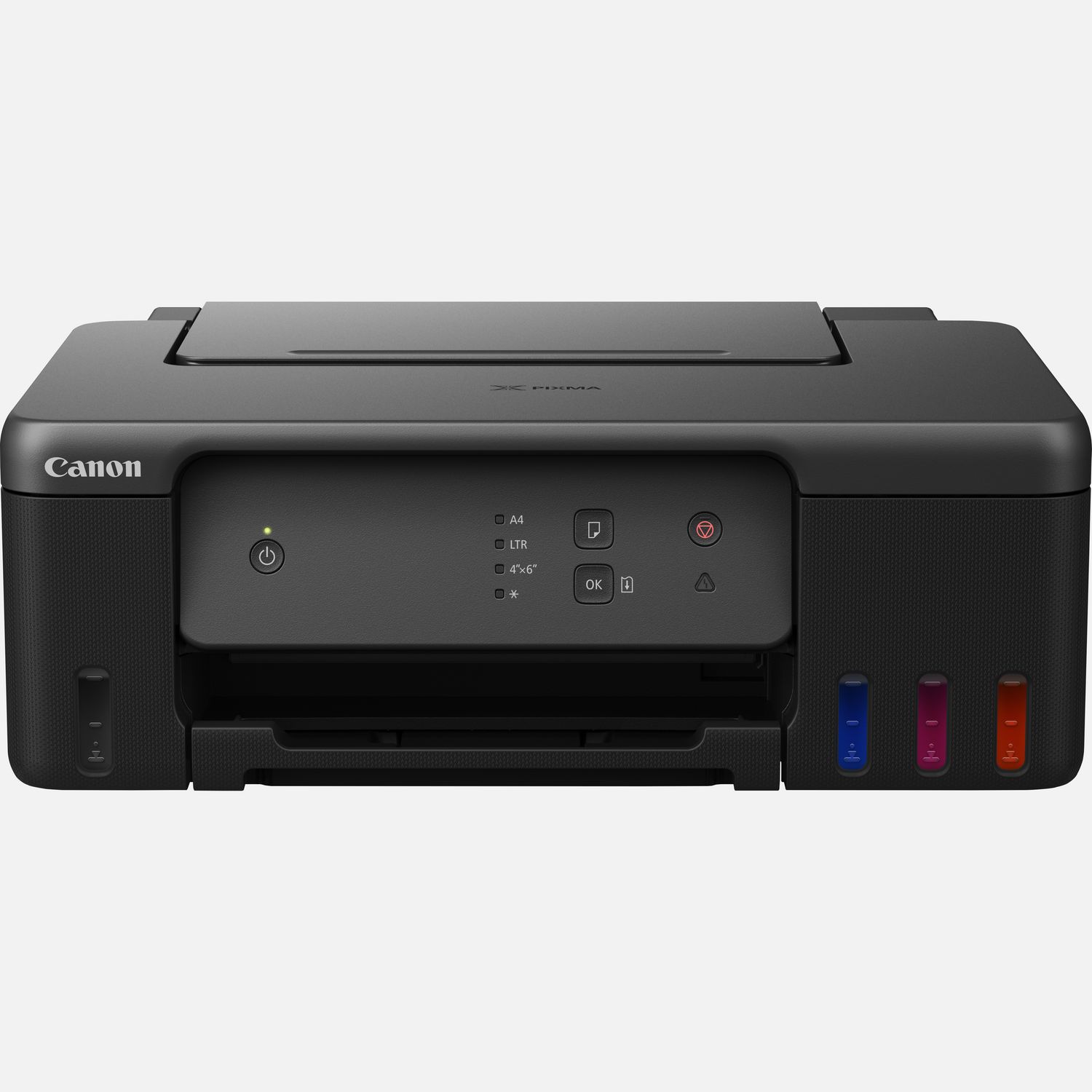 Imprimante Laser Domestique Compacte Sur Fond Gris