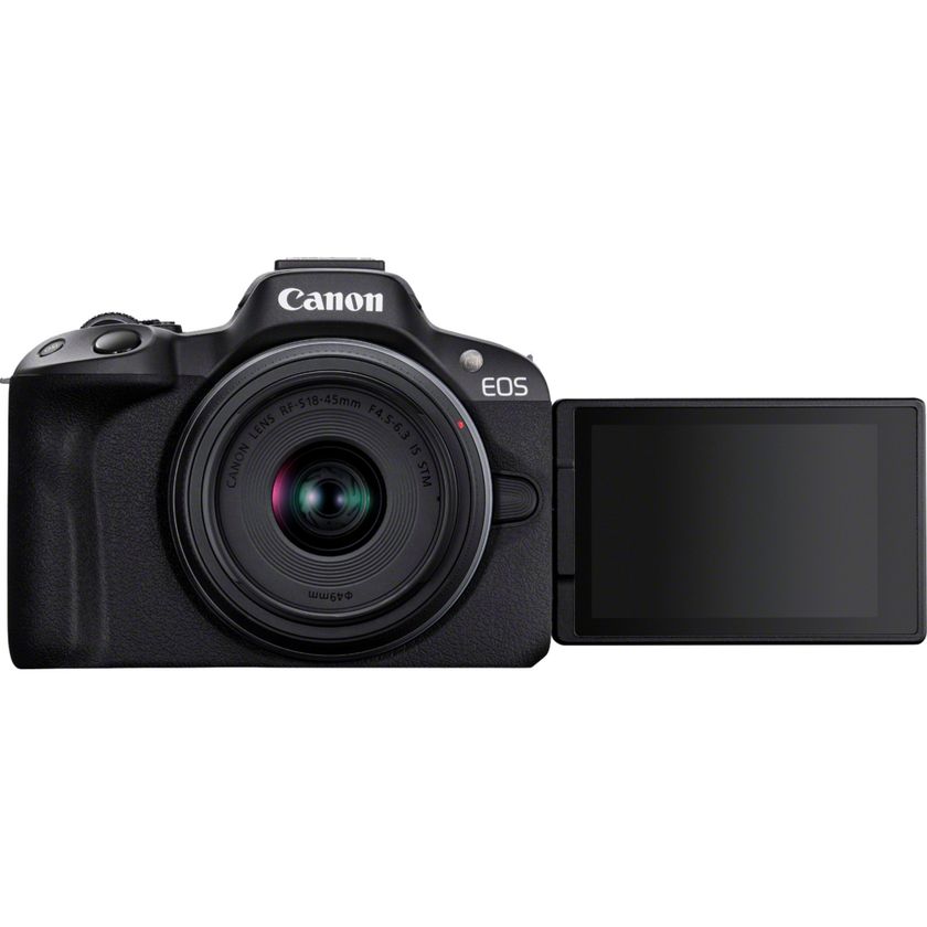Canon EOS R50 spiegellose Kamera + RF-S 18-45mm F4.5-6.3 IS STM 