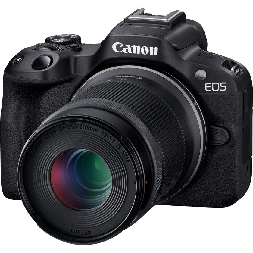 Buy Canon EOS R50 Mirrorless Camera, Black + RF-S 18-45mm IS Buy Canon EOS R50 Mirrorless Camera, Black + RF-S 18-45mm IS