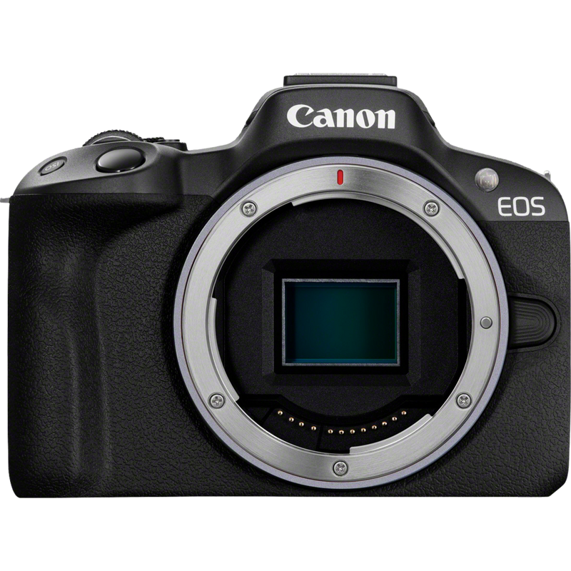 Appareil photo hybride Canon EOS R50 noir - Kit pour vlogueur Produit Vue avant