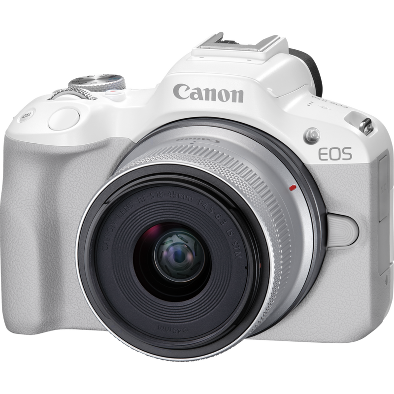Comprar Corpo da Canon EOS M50 branca + EF-M 18-150mm IS STM imagem