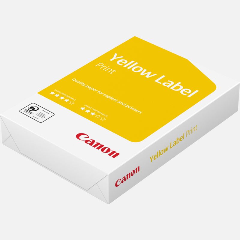 Buy Canon Yellow Label 80 g/m² A4 paper – 500 sheets — Canon UK Store