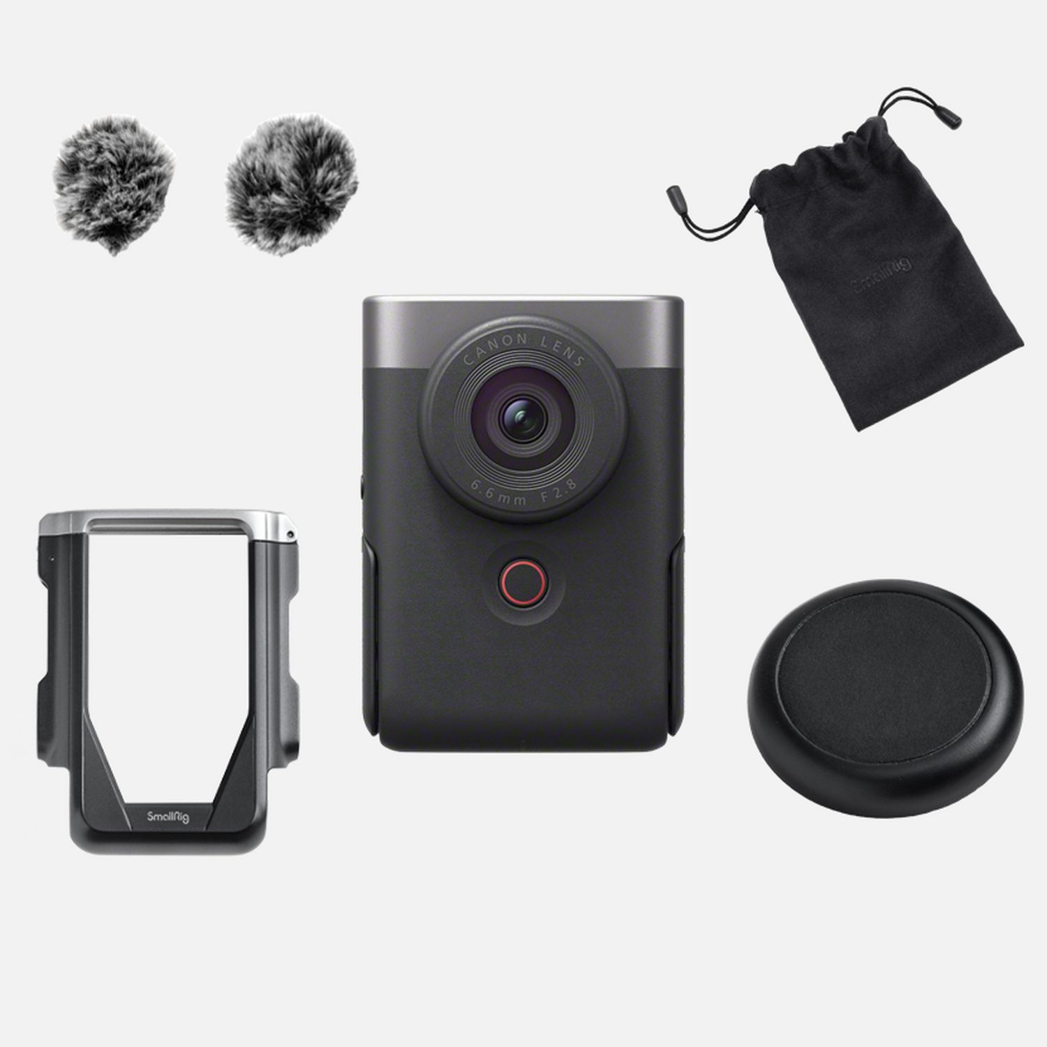 Kit per vlogging avanzato Canon PowerShot V10, argento
