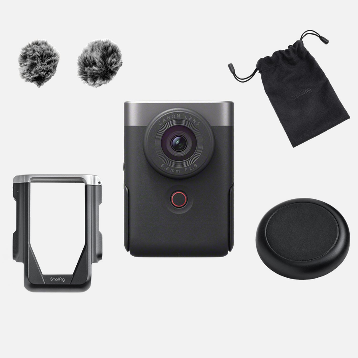 Kit de vlogging avancé Canon PowerShot V10, argent - Appareil photo numérique compact