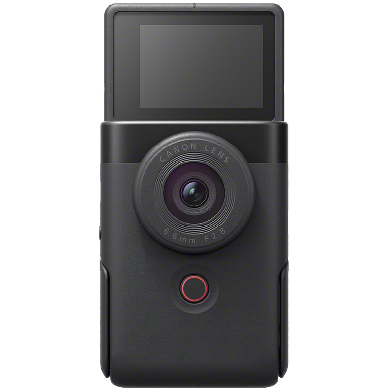 Front view with screen tilted-up