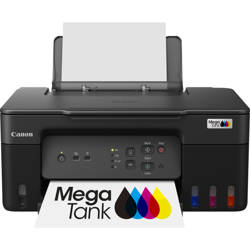 Canon PIXMA G3430 Wireless Colour 3-in-1 Refillable MegaTank Printer Product Front view