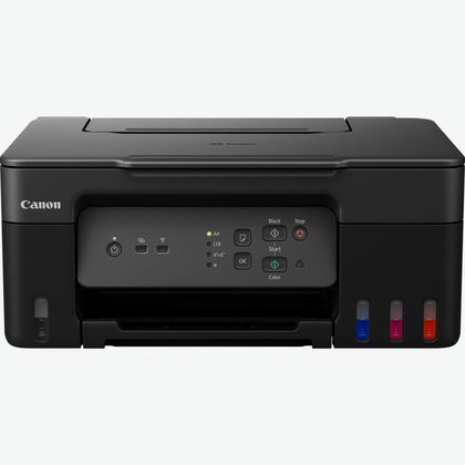 Image of Canon PIXMA G3430 Wireless Colour 3-in-1 Refillable MegaTank Printer, Black