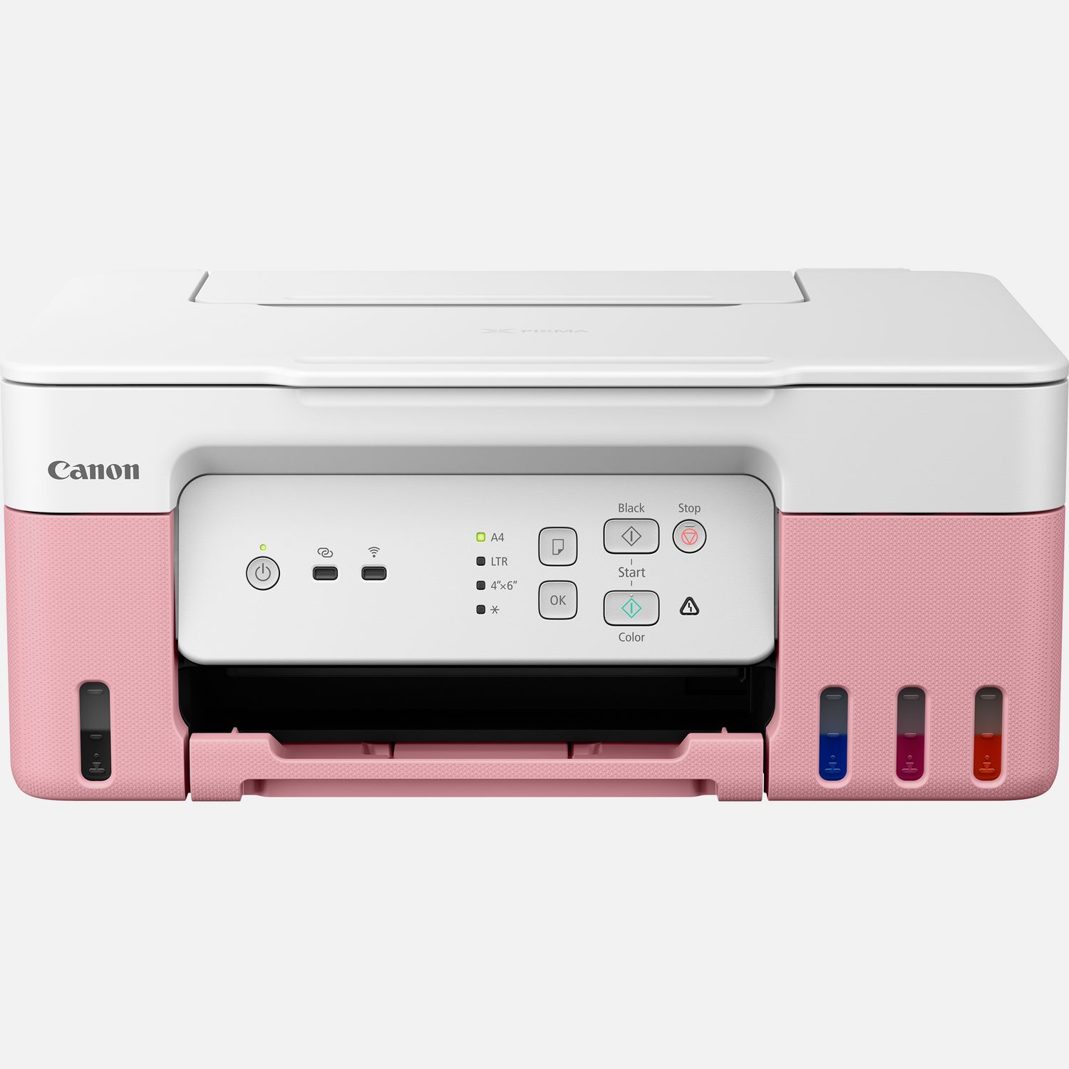 

Canon PIXMA G3430 Wireless Colour 3-in-1 Refillable MegaTank Printer, Pink