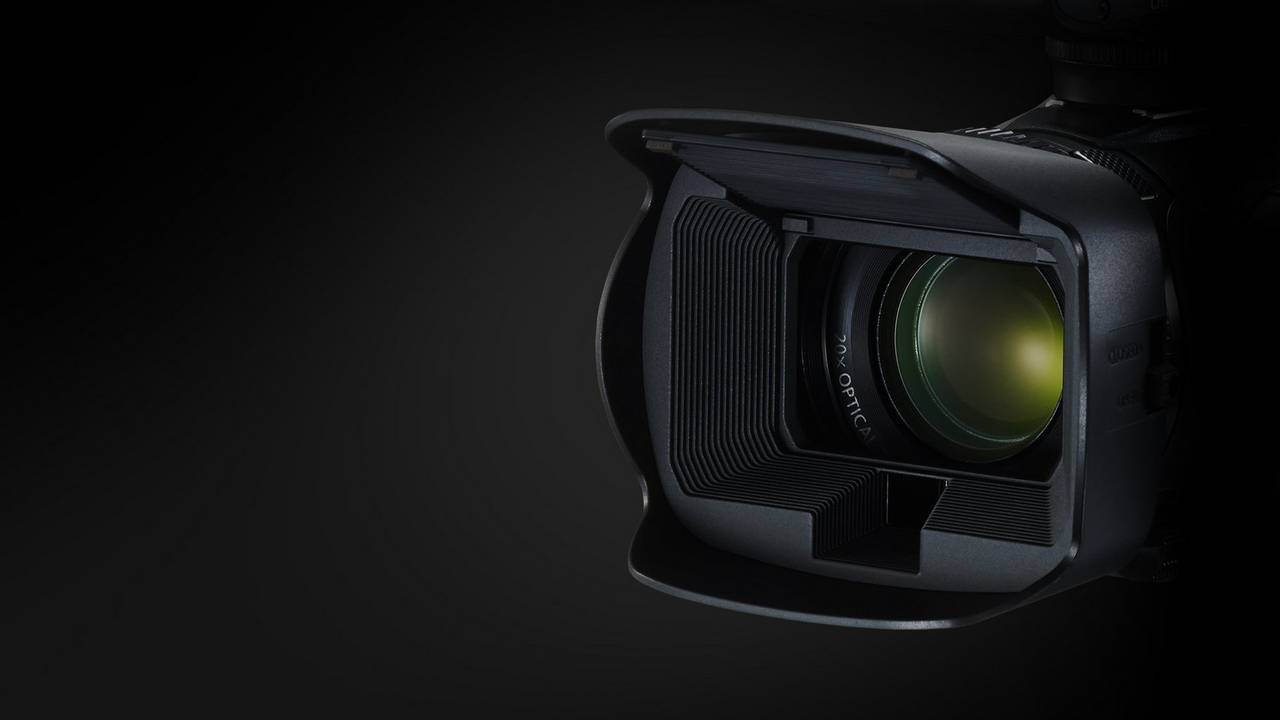 4K 20x optical zoom lens with wide angle