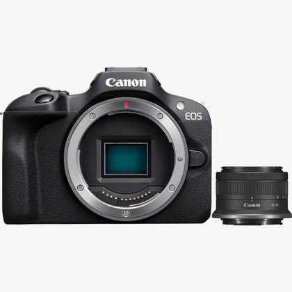 Bild von Canon EOS&nbsp;R100 Systemkamera + RF-S 18-45mm F4.5-6.3 IS&nbsp;STM-Objektiv