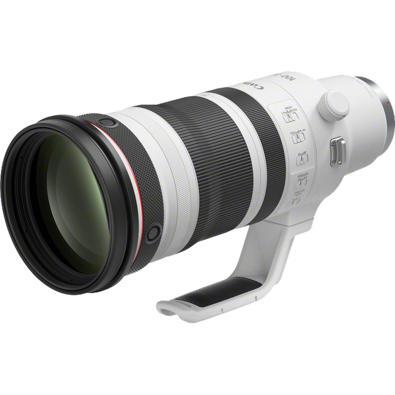 Canon RF 100-300mm F2.8L IS USM Objektiv Produkt Schräge Vorderansicht