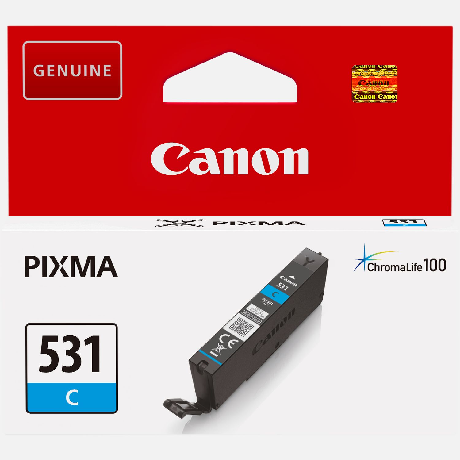 Cartouche d'encre cyan Canon CLI-531C