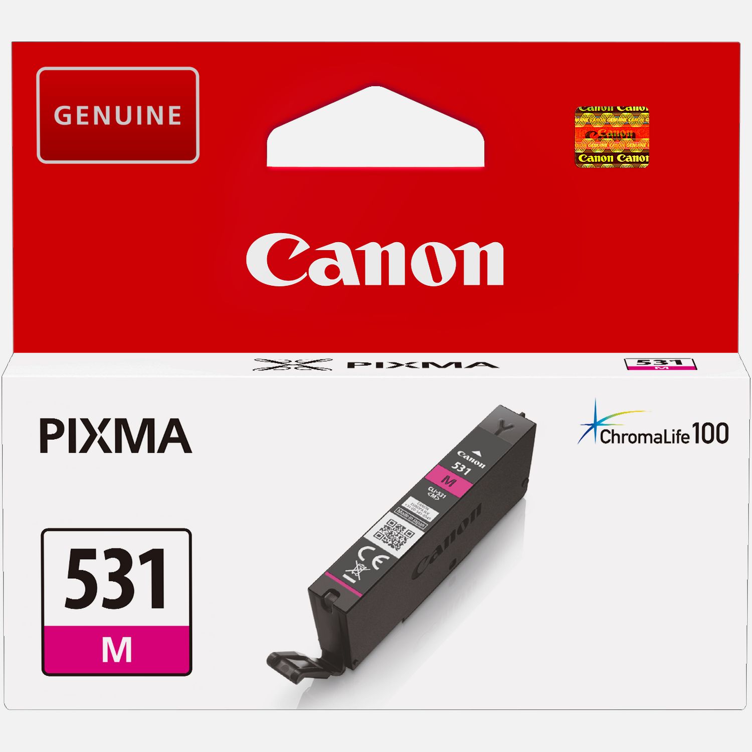 Cartouche d'encre magenta Canon CLI-531M
