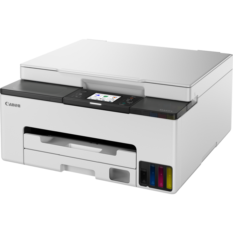 Canon MAXIFY GX1040 Wireless Colour 3-in-1 Refillable MegaTank Inkjet Printer Product Front angled view