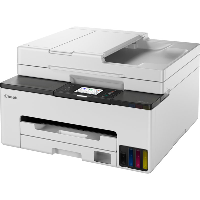 Canon MAXIFY GX2040 Wireless Colour All-in-One Refillable MegaTank Inkjet Printer Product Front angled view