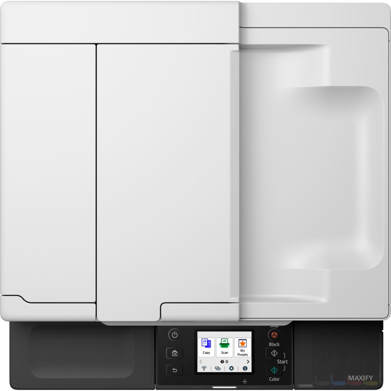 Canon MAXIFY GX2040 Wireless Colour All-in-One Refillable MegaTank Inkjet Printer Product Top view