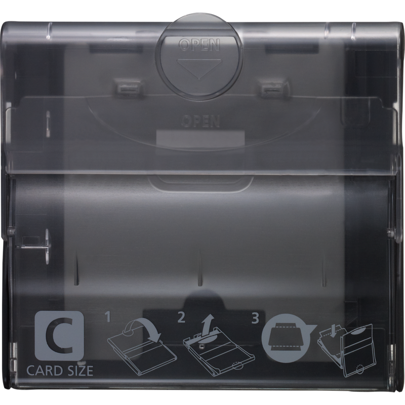 Cassette de papier Canon PCC-CP400 (format carte de crédit) Produits Vue de dessus