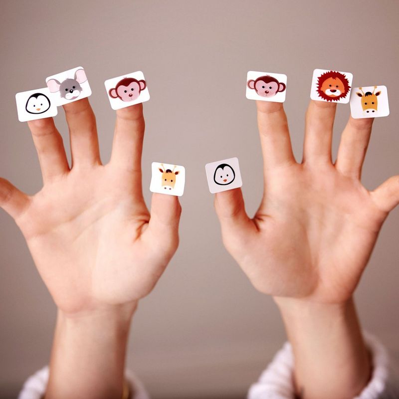 Canon SELPHY Creative Kit for CP series Hands with small animal stickers
