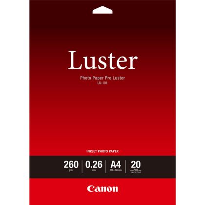 Carta fotografica Canon Luster PRO LU-101 A4 - 20 fogli — Canon Italia Store