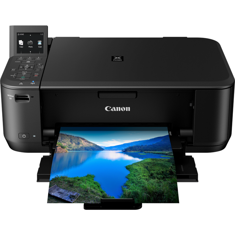 Canon PIXMA MG4250 Product Front View With Paper Tray Out