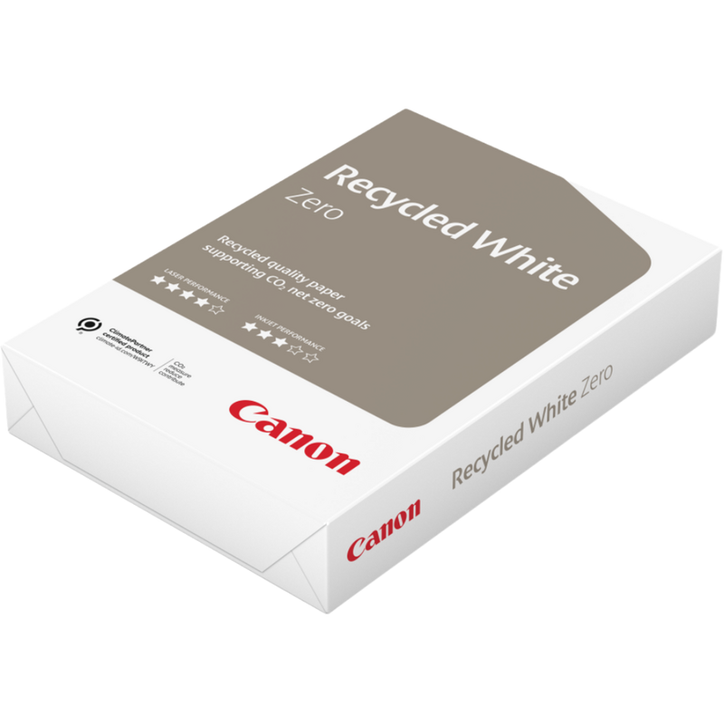 Canon Recycled White Zero FSC 80 g/m² A4 paper – 500 sheets Product Front View